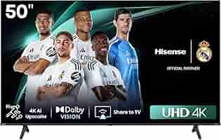Hisense 50インチ E6Nシリーズ UHD 4K 新品 ハイセンス 4K液晶テレビ E6Nシリーズ 50V型 50E6N | ノジマ